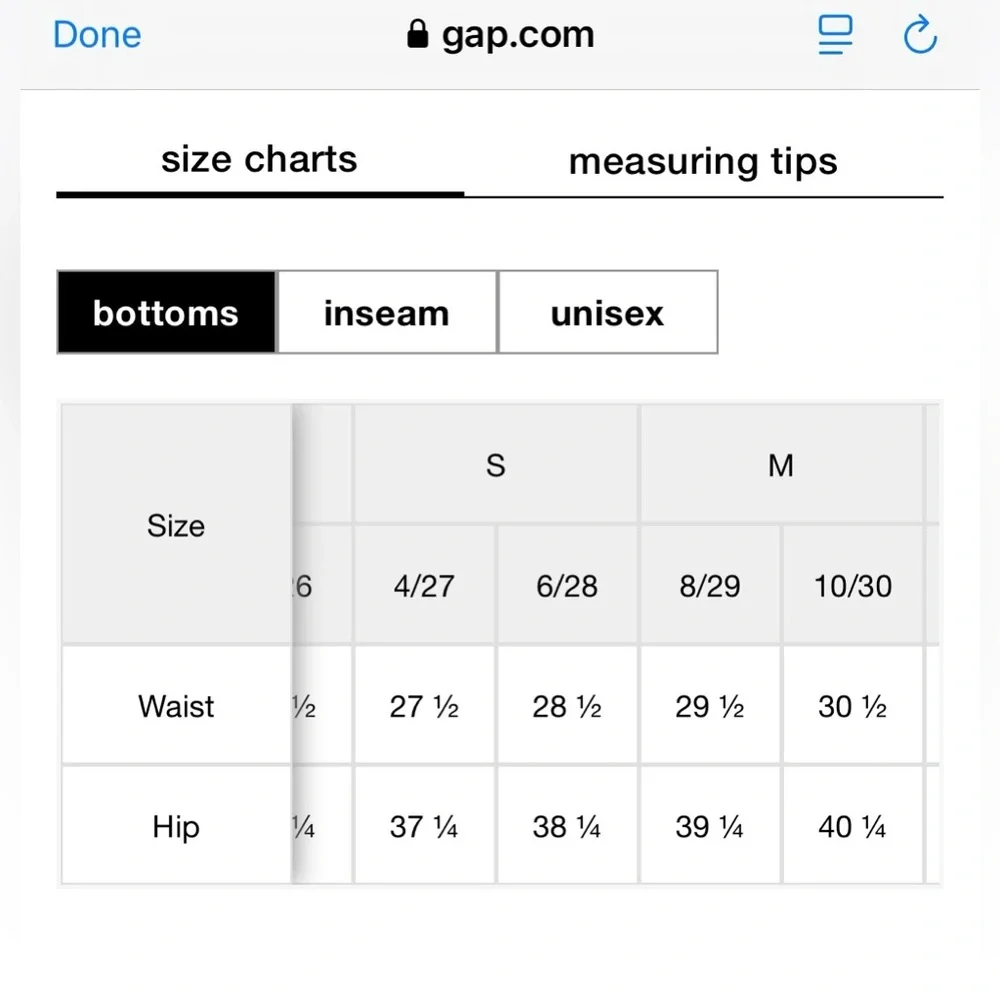 GAP High Rise Vintage Slim Jeans - Black - 28 (6) - Picture 5 of 13